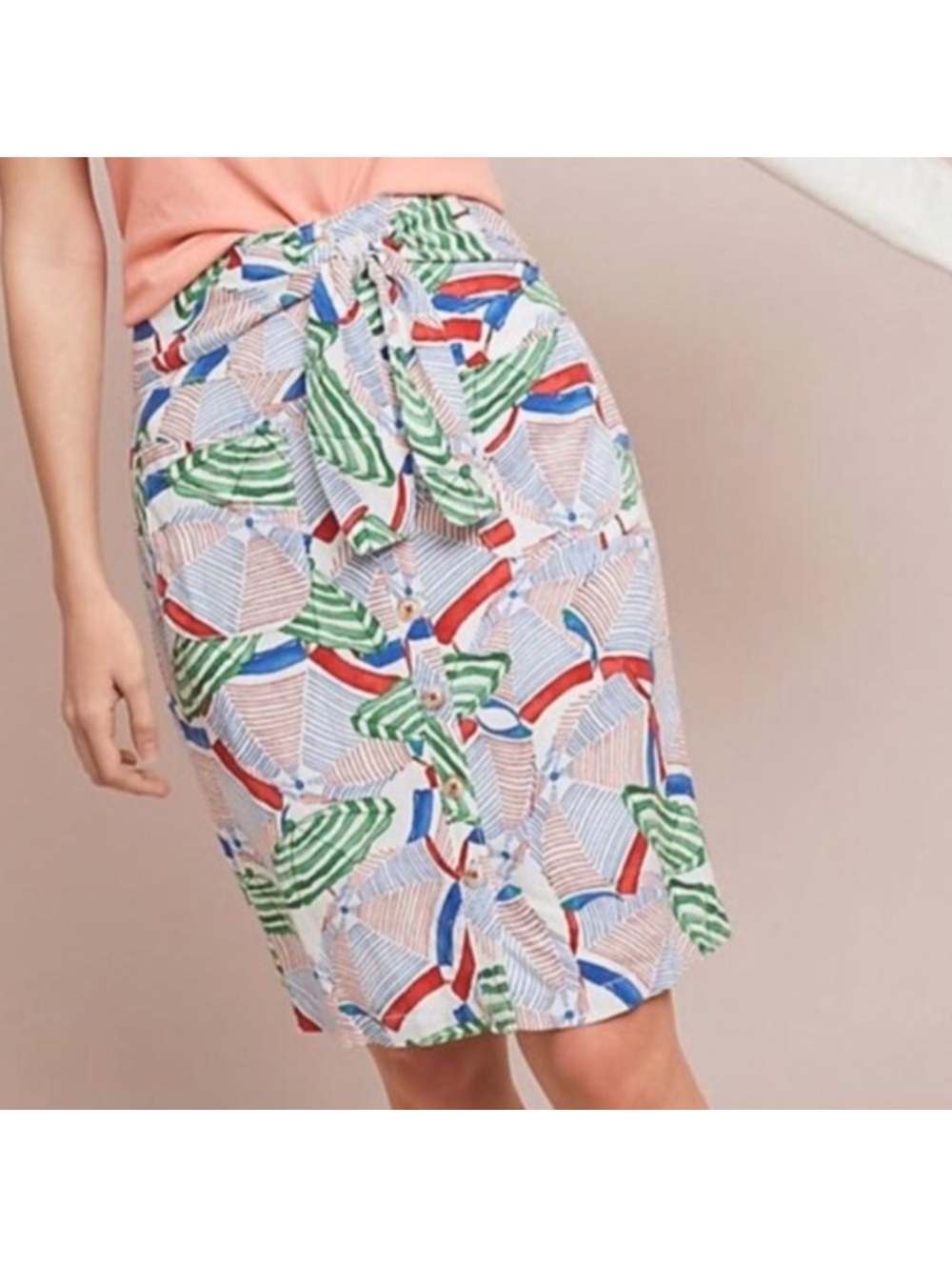 Anthropologie limited edition “Shore Thing” skirt SIZE 6 EUC